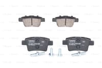 Arka Fren Balatası C4 Pıcasso C4 Grand Pıcasso 1.6 Hdı 110Fap 1.8 16V 2.0 16V 2.0 Hdı 138 Fap 06>