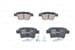 Arka Fren Balatası C4 Pıcasso C4 Grand Pıcasso 1.6 Hdı 110Fap 1.8 16V 2.0 16V 2.0 Hdı 138 Fap 06>