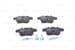 Arka Fren Balatası C4 Pıcasso C4 Grand Pıcasso 1.6 Hdı 110Fap 1.8 16V 2.0 16V 2.0 Hdı 138 Fap 06>