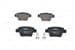 Arka Fren Balatası P307 C4 C4 Coupe P207 1.4 16V.1.6 16V.1.6 Hdı 110 Fap.1.6 Hdı 90 2.0 16V.2.0 Hdı
