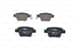 Arka Fren Balatası P307 C4 C4 Coupe P207 1.4 16V.1.6 16V.1.6 Hdı 110 Fap.1.6 Hdı 90 2.0 16V.2.0 Hdı