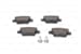 Arka Fren Balatası P307 C4 C4 Coupe P207 1.4 16V.1.6 16V.1.6 Hdı 110 Fap.1.6 Hdı 90 2.0 16V.2.0 Hdı