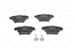 Arka Fren Balatası P307 C4 C4 Coupe P207 1.4 16V.1.6 16V.1.6 Hdı 110 Fap.1.6 Hdı 90 2.0 16V.2.0 Hdı
