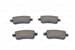 Arka Fren Balatası Fluence 09> Megane Iıı 09> Megane Iv 15> Grand Scenıc Iıı 09> Clıo V 20> Captur I