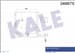 KALORIFER RADYATORU (205X181X42) OPEL VECTRA B 16 16V 95- (KLIMASIZ)