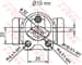 TEKER SILINDIRI DACIA LOGAN SANDERO RENAULT CLIO II 98- SYMBOL II  THALIA  08- D4F D7F (19.05 MM)