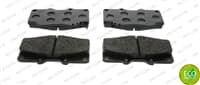 On Fren Balatası Toyota Hılux 1988-2000 Ln 106 4X4 2009-> Landcruıser 1996->
