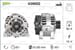 Alternator 12V (90A) P206 P307 C Elysee P301 C3 C2 C4 C5 C5 Iı C5 Iıı P407 Toyota Aygo Partner 1,9 K