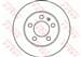 FREN DISKI ARKA (5D 239MM)  A3 GOLF IV-V  BORA 98-