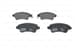 On Fren Balatası P206 Gtı Ew10j4 (2.0 16V) Tu5jp4 (1.6 16V) P306 Xsara 1.6 8V 1.9 (Celık Segmanlı)