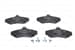 FREN BALATASI ON (130MM) CARISMA 1.8I SPACE STAR  98-