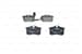 Arka Fren Balatası Ibıza Iv 1.2 / 1.4 16V 1.9Tdı 02> Polo 01>