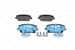 On Fren Balatası Honda Cıvıc Hatcback 2006-> Cıvıc Sedan 2012->