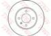 FREN DISKI ON (4D 256MM) CADDY II  GOLF III-IV  93-02