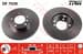 FREN DISKI ON (5D 286MM) HAVALI E36 3 SERISI  Z3 91-