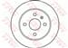 FREN DISKI ARKA (4D 240MM) OPEL ASTRA G/H MERIVA A