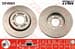 FREN DISKI ARKA (5D 256MM)  GOLF IV BORA POLO 98-
