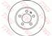 FREN DISKI ARKA (5D 256MM)  GOLF IV BORA POLO 98-