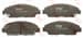 On Fren Balatası Honda Prelude 2.0 91-96 Accord 2.0 93-98 Rover 600