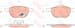 On Fren Balatası Mazda 3 03> Mazda 3 09> Mazda 5 05> Mazda 5 10> Focus Iı 04 /> Focus Iı C Max 04>07