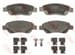 On Fren Balatası C1 1,0,1,4 Hdı (06 / 05 ) P,107 1,0,1,4Hdı (06 / 05 ) Toyota Aygo 1,0 1,4Hdı