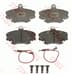 FREN BALATASI ON (100 MM) RENAULT R9 R11 R19 R21 MEGANE I TWINGO I-II CLIO I-II 1.5 EM  96-