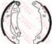 FREN BALATASI ARKA (PABUCLU) (180X31MM) PEUGEOT P306 94- CITROEN XSARA 97- ZX 91-