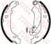 PABUCLU BALATA (180X40 MM) RENAULT CLIO II SYMBOL 98- DACIA LOGAN SANDERO THALIA 04-  (ABS SIZ)