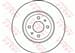 FREN DISKI ON (4D 284 MM) FIAT DOBLO 01- LINEA 07- MAREA 96-