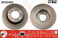 FREN DISKI ON (5D 305 MM) RENAULT MASTER II OPEL MOVANO 03-
