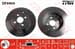 Arka Fren Dıskı (Aynası) Duz Toyota Corolla 1.4 D4d 1.6 Vvtı 2003-2007 (279X4)