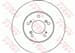 FREN DISKI ON (5D 282MM) CR-V  2.0 16V  95-