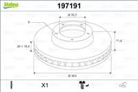 Arka Fren Aynası Havalı 303Mm Captıva Antara 06> (Takım)