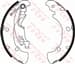PABUCLU BALATA (203X38MM) IDEA  05-  NEMO 1.4 08-  BIPPER CORSA D 04-