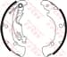 PABUCLU BALATA (203X38MM) IDEA  05-  NEMO 1.4 08-  BIPPER CORSA D 04-