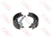 Arka Fren Pabuclu Balatası Toyota Yarıs 05> / Yarıs 1.0 1.5 2020> / Charade 11> (203×38)(Fransa Mont