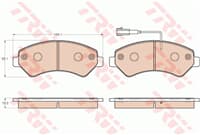 On Fren Balatası Ducato Iıı Boxer Iıı Jumper Iıı 2.2Hdı 3.0Hdı 16Q / 20Q 06> Karsan Jest 14>