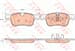 FREN BALATASI ON (155MM) CITROEN C4 GRAND PICASSO II C4 PICASSO II 13- C4 SPACETOURER 18-