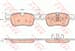 FREN BALATASI ON (155MM) CITROEN C4 GRAND PICASSO II C4 PICASSO II 13- C4 SPACETOURER 18-