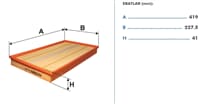 Hava Fıltresı Vıano W639 03> Vıto W639 03>