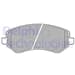 On Fren Balatası Chrysler Voyager Iıı Iv (Rg,Rs) 95>08 Dodge Caravan 95>01 Jeep Cherokee (Kj) 01>08
