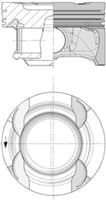 Piston 117-156-176-246 83.00Mm