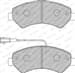 FREN BALATASI ON (169MM) CITROEN JUMPER 06- FIAT DUCATO 06- PEUGEOT BOXER 06-