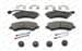 FREN BALATASI ON (169MM) CITROEN JUMPER 06- FIAT DUCATO 06- PEUGEOT BOXER 06-