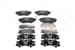 On Fren Balatası Subaru Impreza 00-08 Legacy 02-08 Brz 12-> Forester 02-08