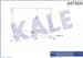 SU RADYATORU (650X414X32) AUDI A3 VOLKSWAGEN CADDY III   EOS   GOLF V   GOLF VI   JETTA III   PASSAT   TOURAN SKODA  OCTAVIA   SUPER B LEON SEAT TOLEDO III 19-20TDI CFHC 04-13