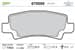 Arka Fren Balatası Toyota Corolla 1.4 1.6 Vvtı Benzınlı 2003-2007