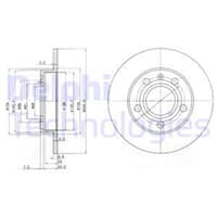 Arka Fren Aynası A80 91>94 A4 00>04 A4 Avant 01>04 A4 Cabrıolet Seat Exeo 08> (Takım)