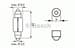 Ampul Sofıt Japon Tıp 12V 3W 27Mm Pure Lıght