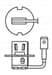 Ampul Sis Kablolu 24V 70W